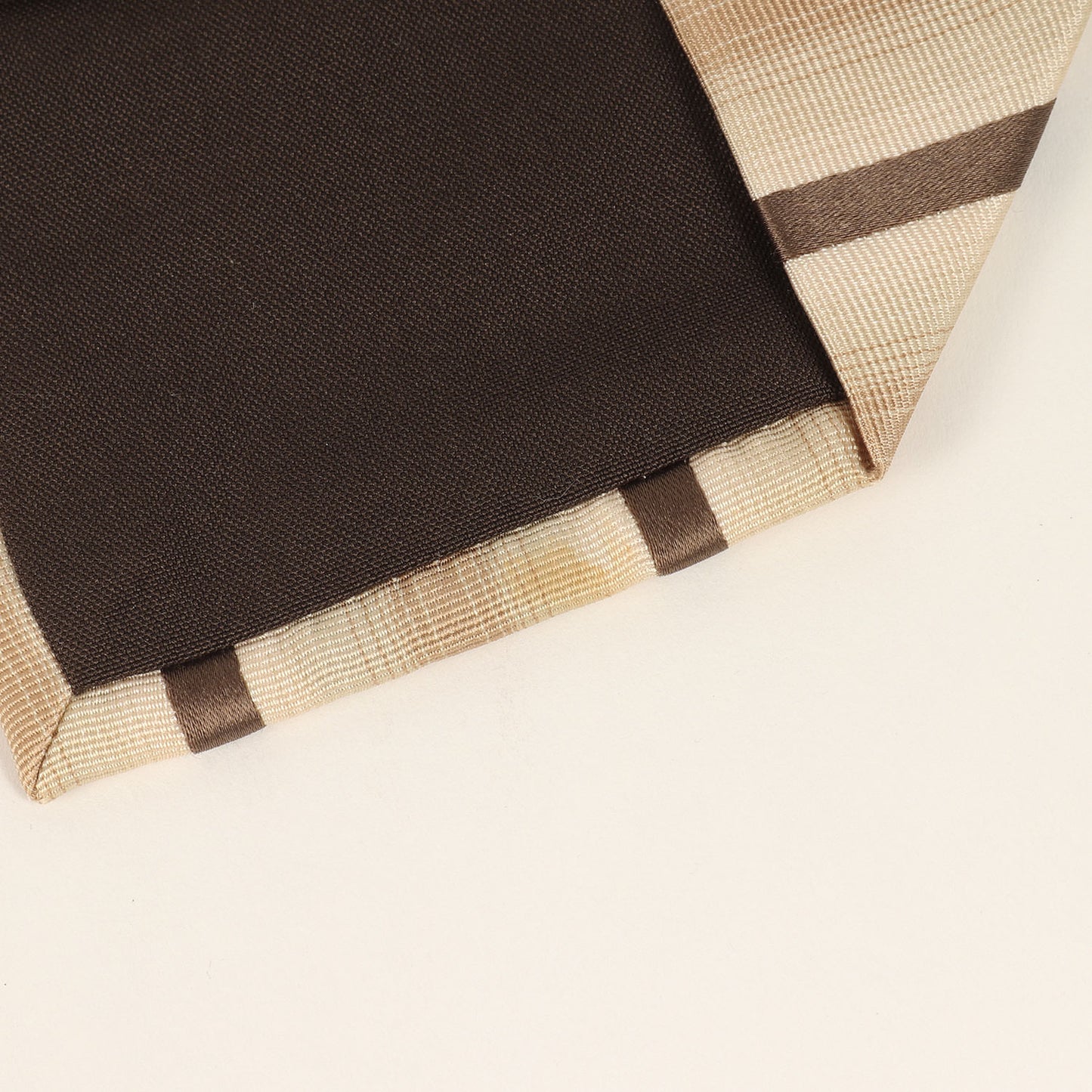 モノグラムフラワー ジャガード オンブレ ストライプ レジメンタル シルク ネクタイ