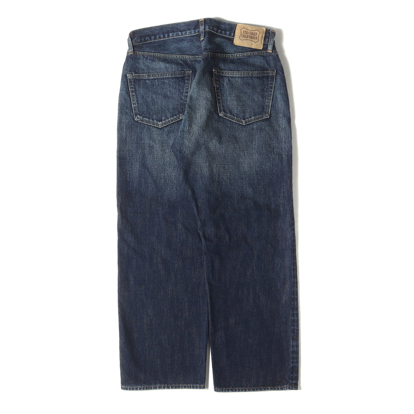 24SS ヴィンテージウォッシュ ワイド デニム パンツ (SD 5P Denim Pants 950 Vintage Wash) / ボタンフライ スレーキシールドロゴ