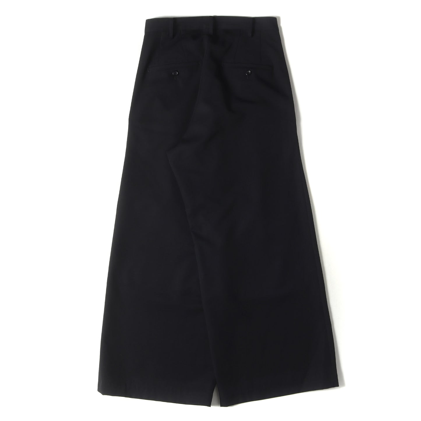 24SS ビッグタック ウール ワイド パンツ (BIG TUCK WIDE PANTS MT-P02-100) / Women