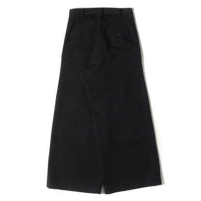 24SS ビッグタック ウール ワイド パンツ (BIG TUCK WIDE PANTS MT-P02-100) / Women