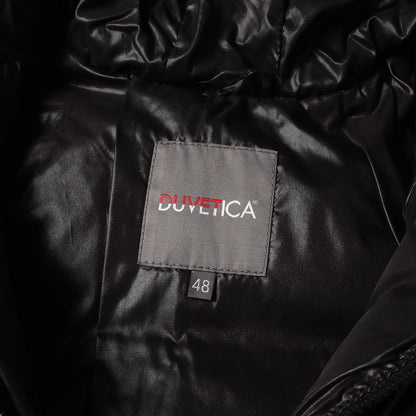 ラクーンファー付き フーデッド ダブルジップ ナイロン ダウンジャケット (Vega U.252.01.MFG-1001R)