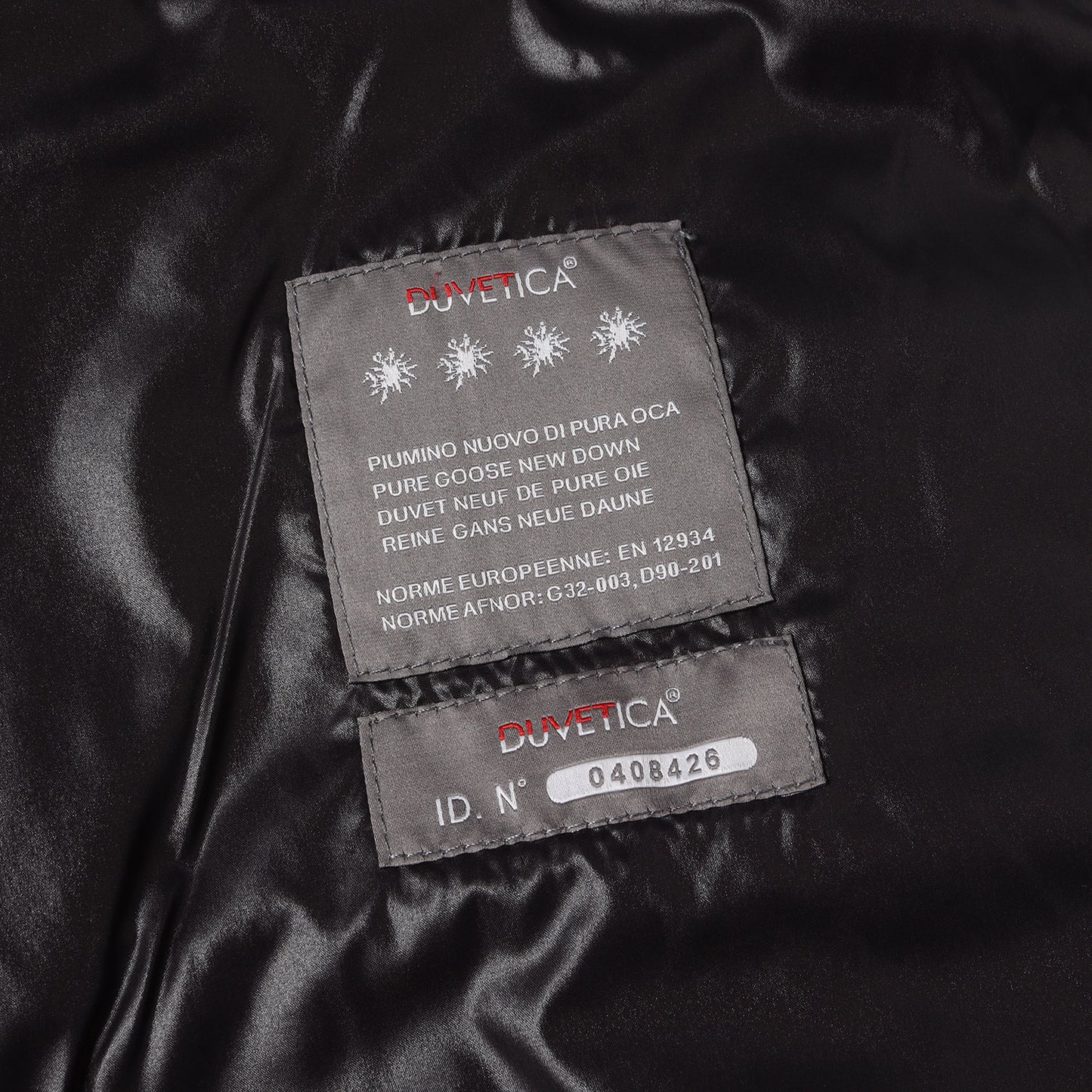 ラクーンファー付き フーデッド ダブルジップ ナイロン ダウンジャケット (Vega U.252.01.MFG-1001R)