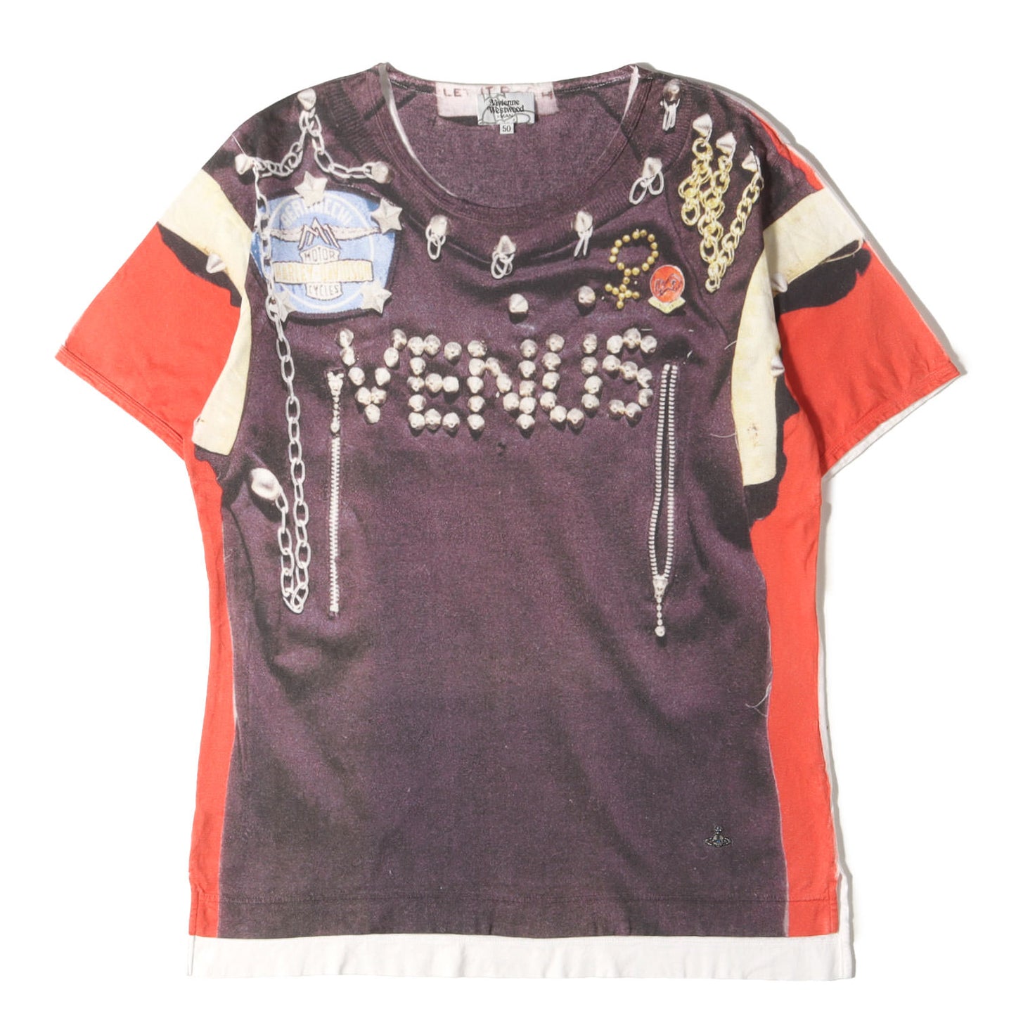 転写プリント Tシャツ (VENUS T-SHIRT 299042 5101) / LET IT ROCK