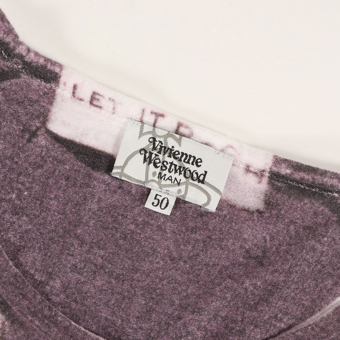 転写プリント Tシャツ (VENUS T-SHIRT 299042 5101) / LET IT ROCK