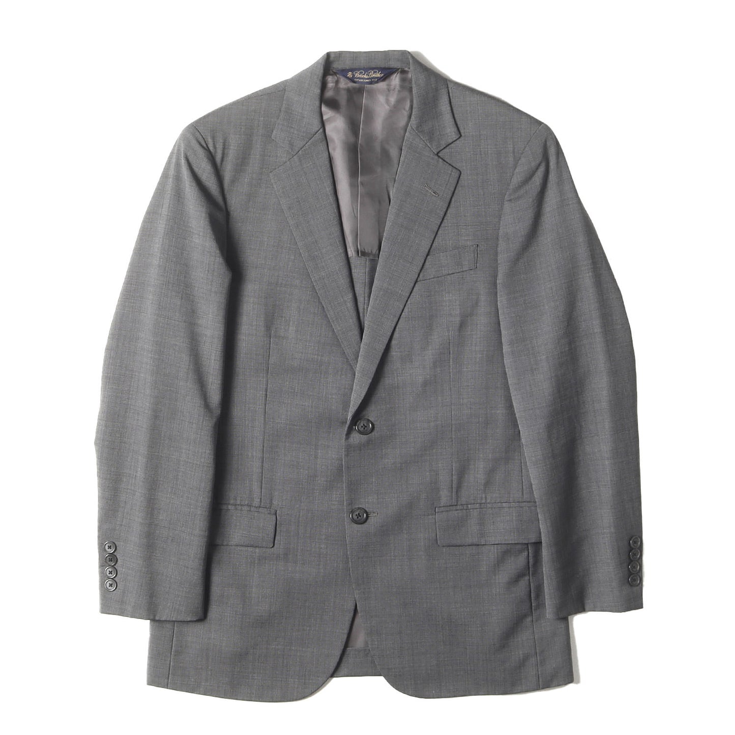 ピンチェック ウール セットアップ スーツ