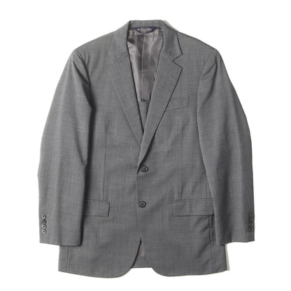 ピンチェック ウール セットアップ スーツ