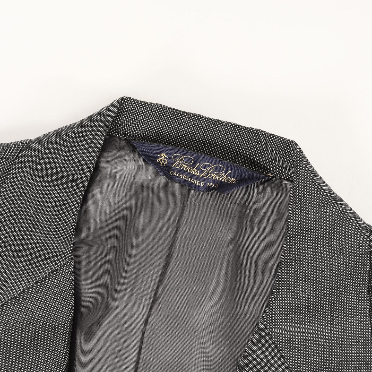 ピンチェック ウール セットアップ スーツ