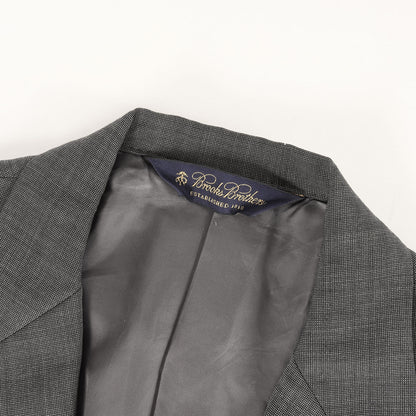 ピンチェック ウール セットアップ スーツ