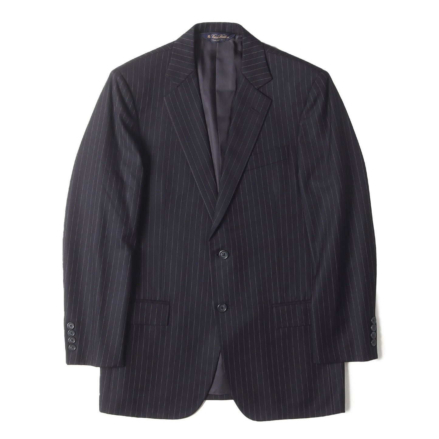 ピンチェック ウールポリ セットアップ スーツ