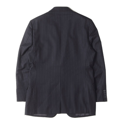 ピンチェック ウールポリ セットアップ スーツ