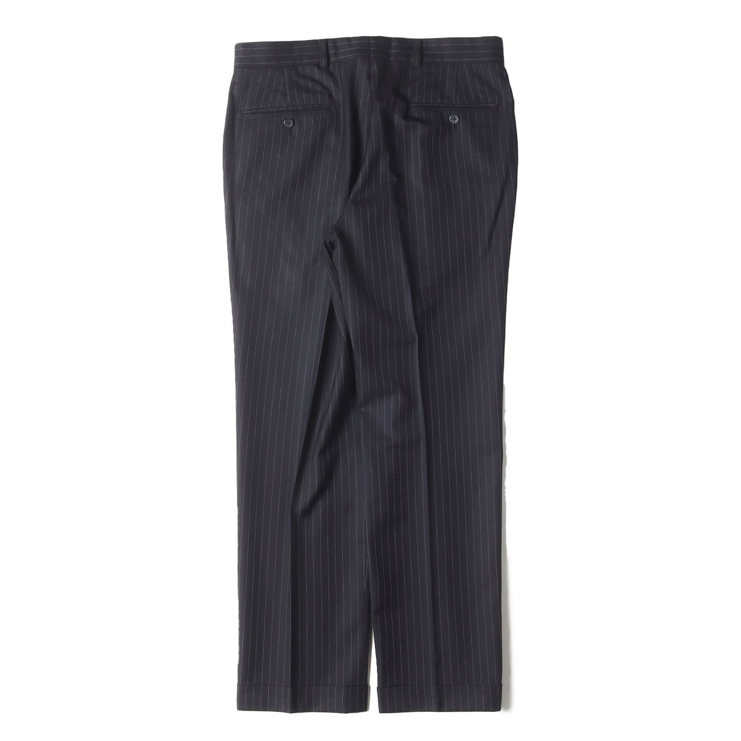 ピンチェック ウールポリ セットアップ スーツ