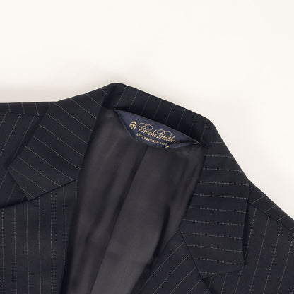 ピンチェック ウールポリ セットアップ スーツ