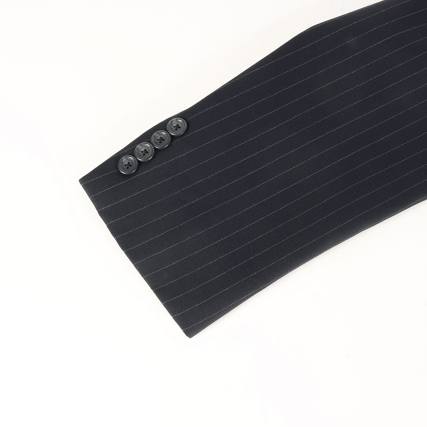 ピンチェック ウールポリ セットアップ スーツ