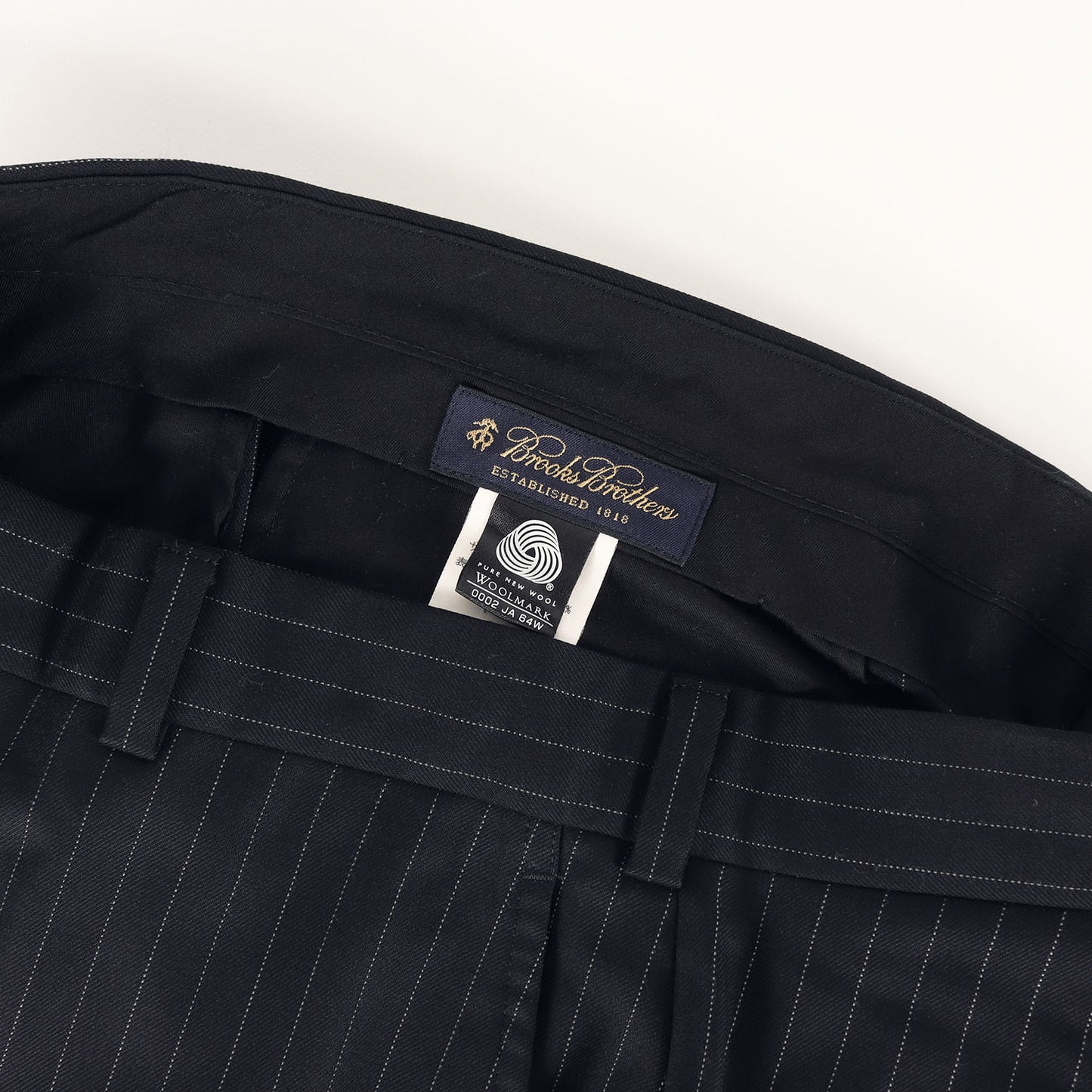 ピンチェック ウールポリ セットアップ スーツ