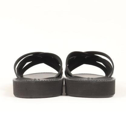 25SS レザーライク クロス サンダル (3231-699-2411) / green label relaxing