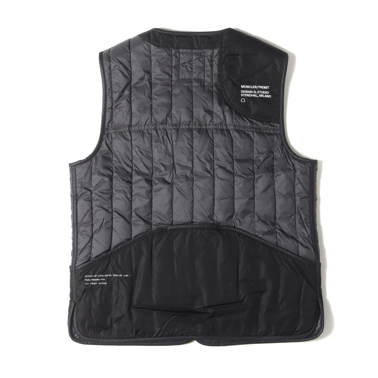 21AW × fragment design バイカラー ダウンベスト (DALIM GILET G209U1A00010 5396Q)
