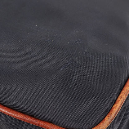 ナイロン レザー コンビ ショルダー トートバッグ (14-26) / MADE IN ITALY