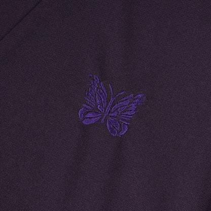 ワンポイント バタフライ刺繍 Vネック シアー ポリメッシュ カーディガン (V Neck Cardigan Poly Mesh MR309)