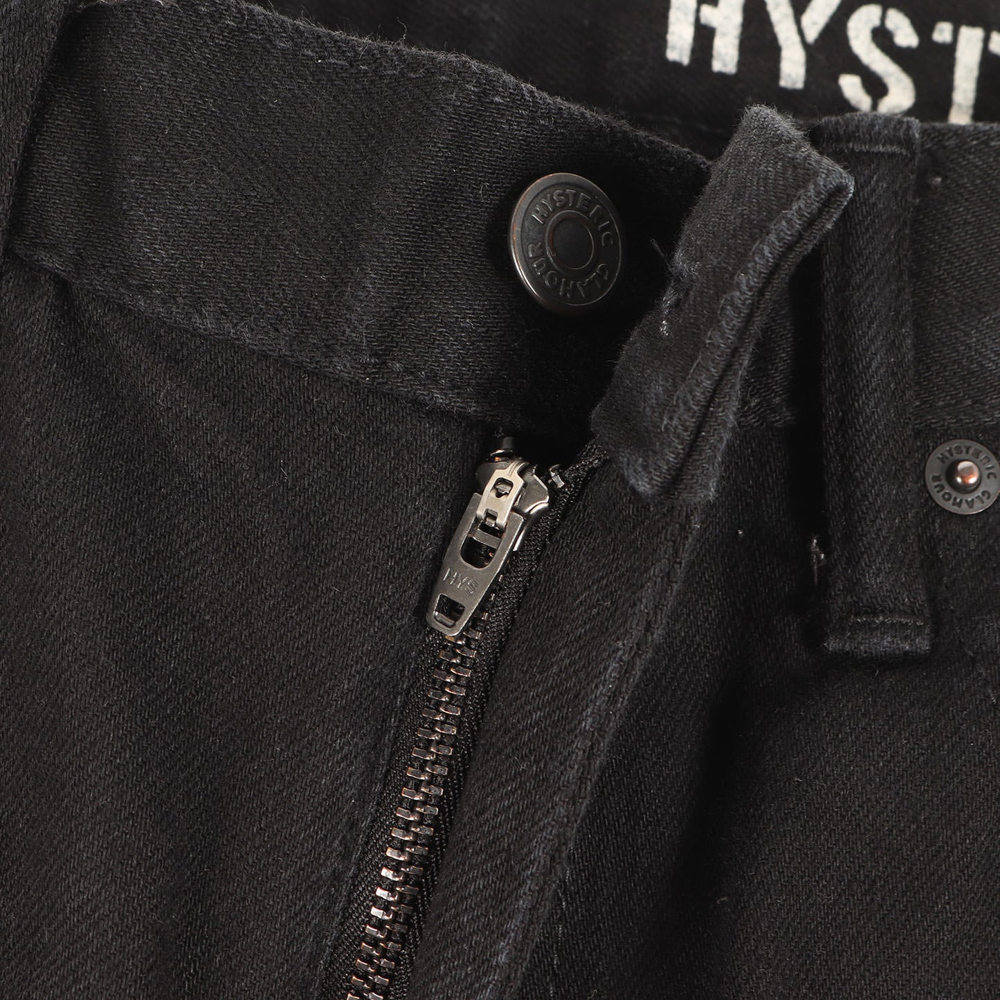 24SS ブラックデニム スリム パンツ (02241AP20)