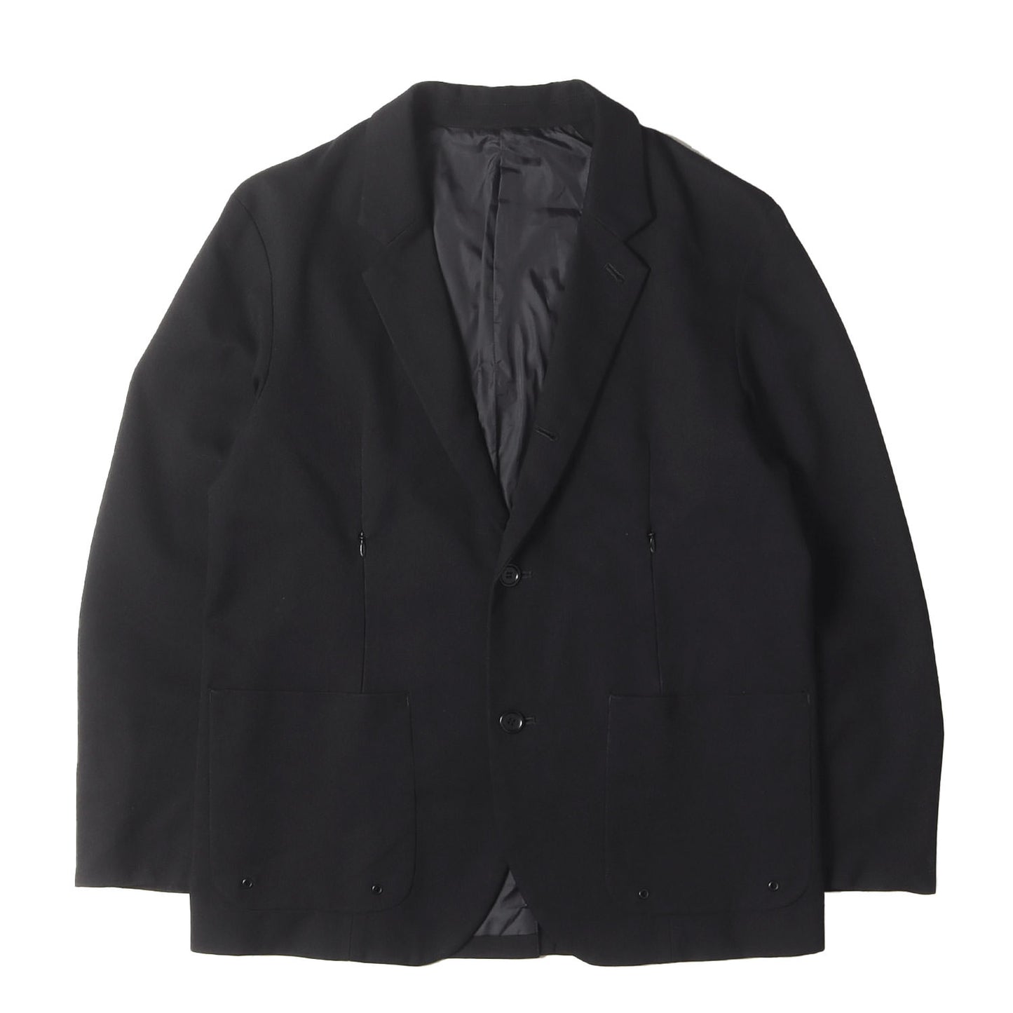 ラミネート ポリ サージ 2B テーラード (2B JACKET LAMINATED POLYESTER SERGE M16C-05JK01C)