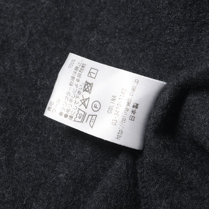 ウール Tシャツ (Super 140s Washable Wool Tee 182CS04-140S)