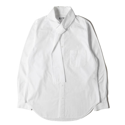 22SS ボウタイ ストールカラー ブロード シャツ (BROAD STOLE COLLAR SHIRT UB-B19-080)