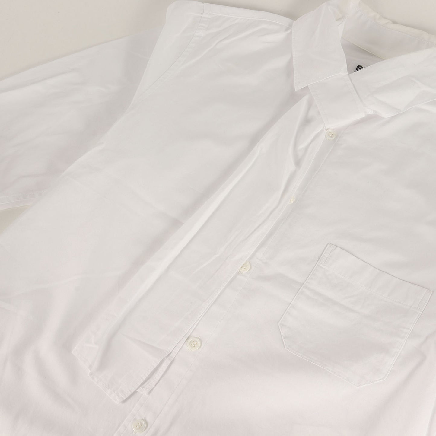 22SS ボウタイ ストールカラー ブロード シャツ (BROAD STOLE COLLAR SHIRT UB-B19-080)
