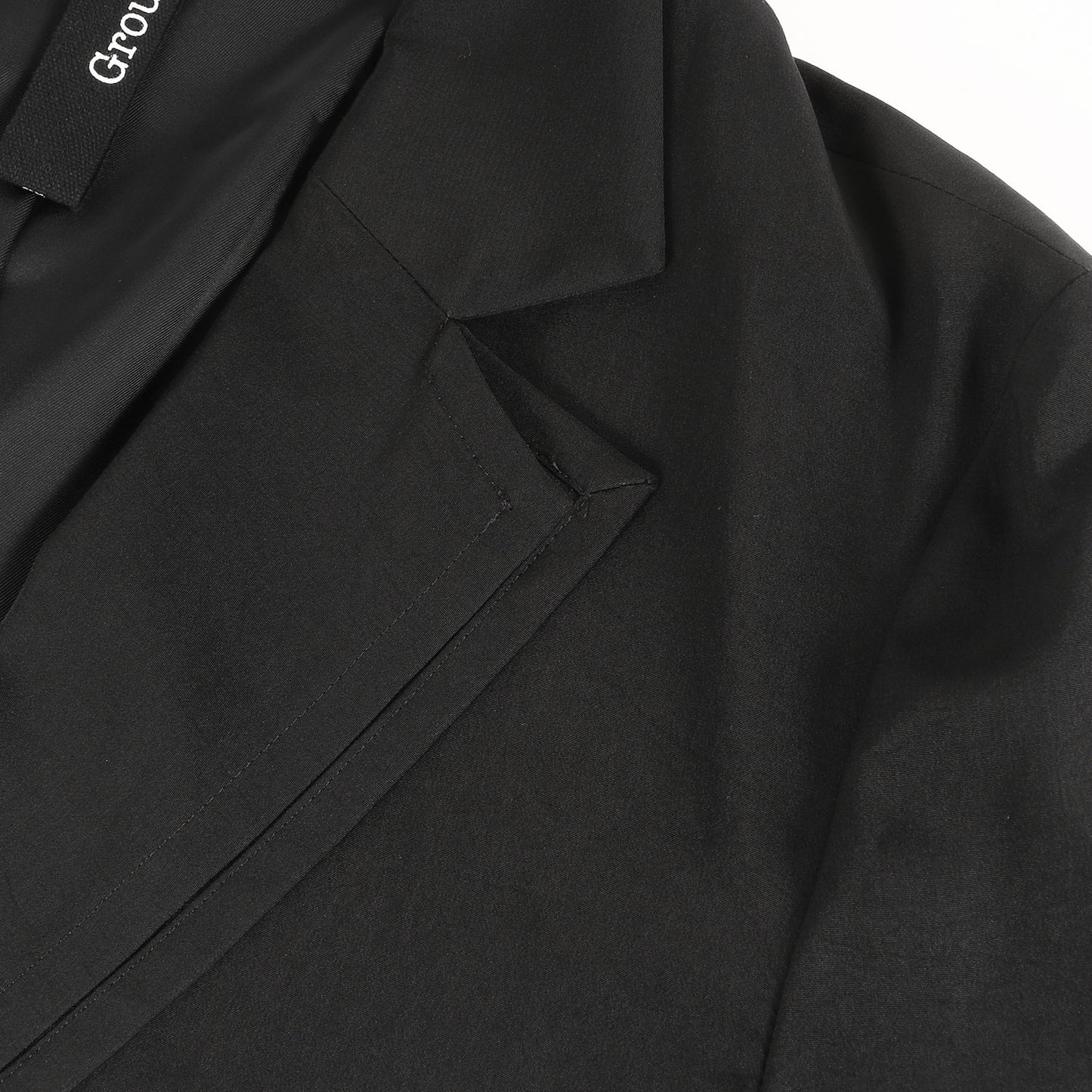 二重 デシン 2B テーラード (CREPE DE CHINE DOUBLE JACKET GA-J02-500)
