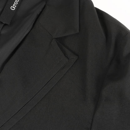 二重 デシン 2B テーラード (CREPE DE CHINE DOUBLE JACKET GA-J02-500)