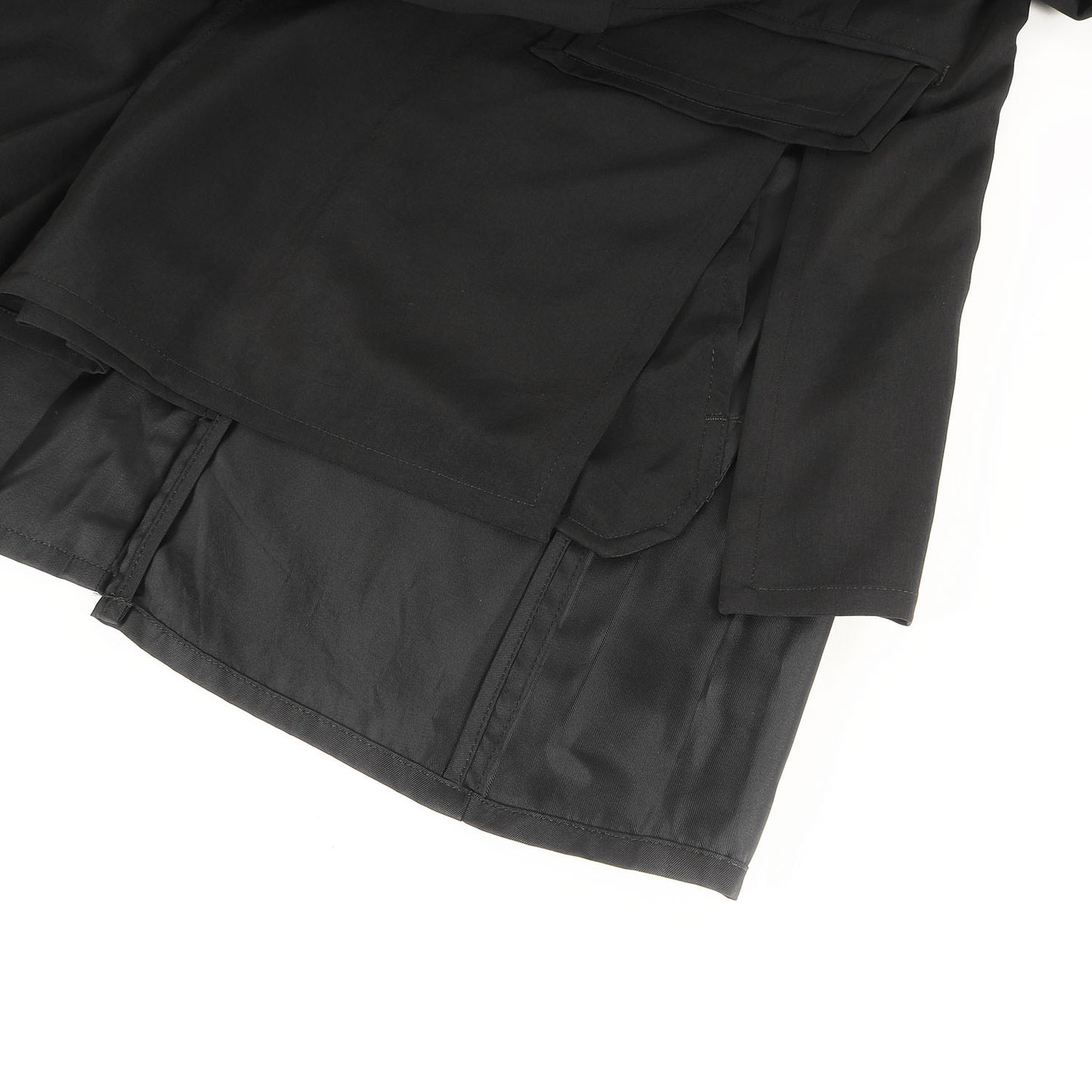 二重 デシン 2B テーラード (CREPE DE CHINE DOUBLE JACKET GA-J02-500)