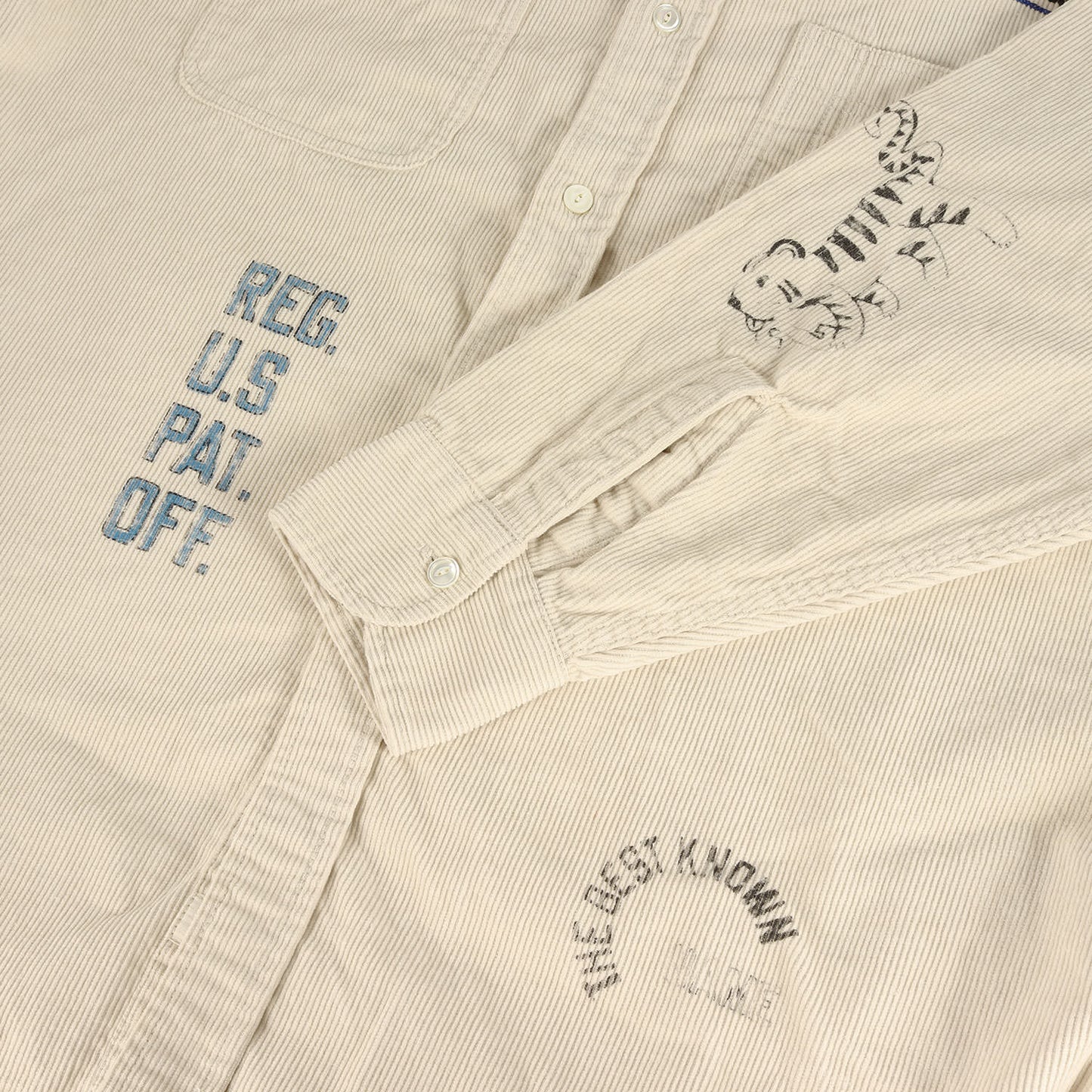 22AW FREAK'S STORE 別注 コーデュロイ メモリアル シャツ (SP MEMORIAL SHT PD-DF-SH007)
