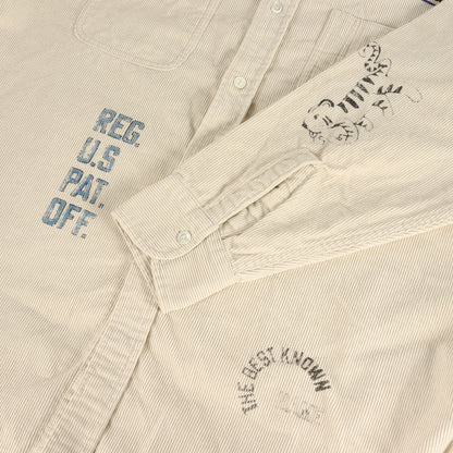 22AW FREAK'S STORE 別注 コーデュロイ メモリアル シャツ (SP MEMORIAL SHT PD-DF-SH007)
