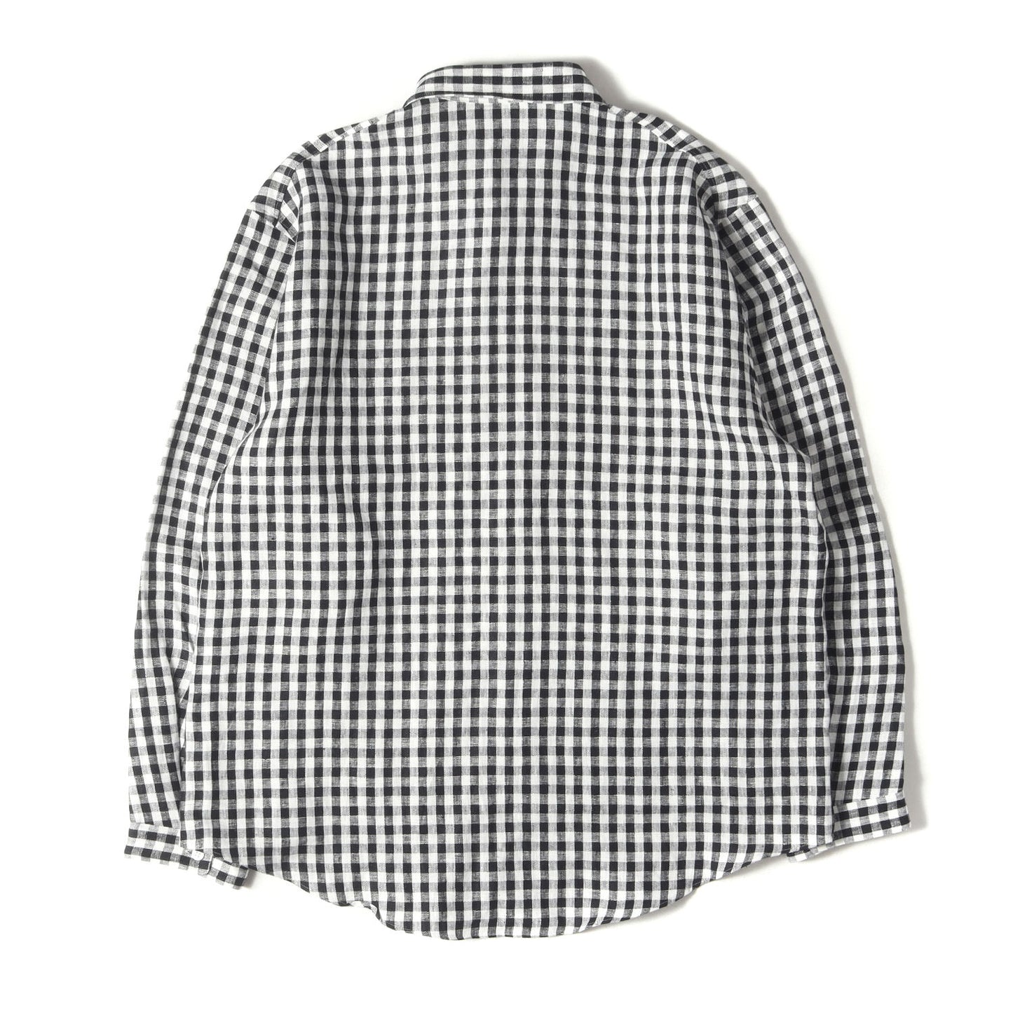 25SS ブロック チェック リネン シャツ (Shirt generic DWYA055)