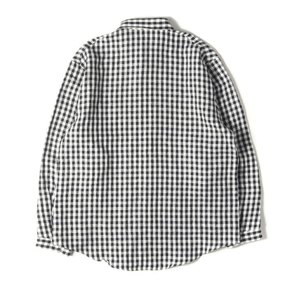 25SS ブロック チェック リネン シャツ (Shirt generic DWYA055)
