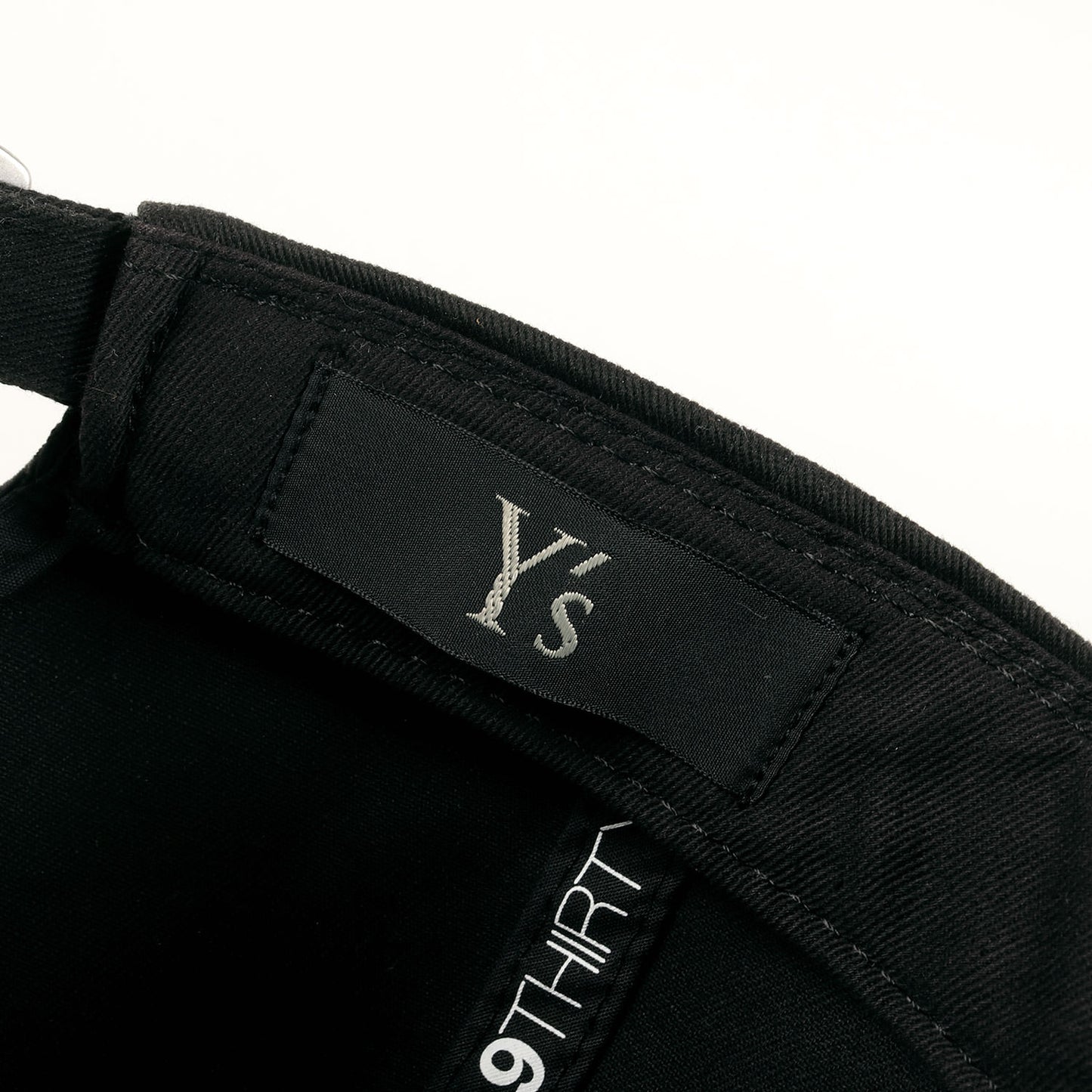 24AW × New Era 9TWENTY ロゴ刺繍 ベースボールキャップ (Y's LOGO CAP YO-H20-095)