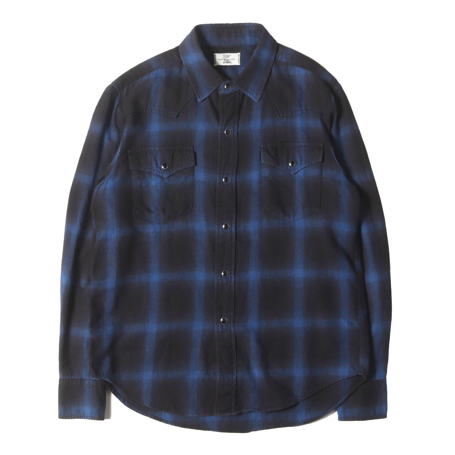 オンブレチェック ウエスタン シャツ (OMBRE CHECK RC SHIRTS 211176601)