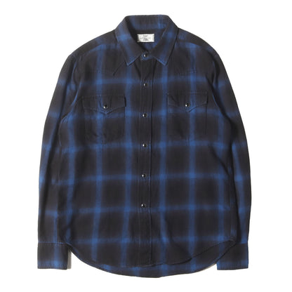 オンブレチェック ウエスタン シャツ (OMBRE CHECK RC SHIRTS 211176601)