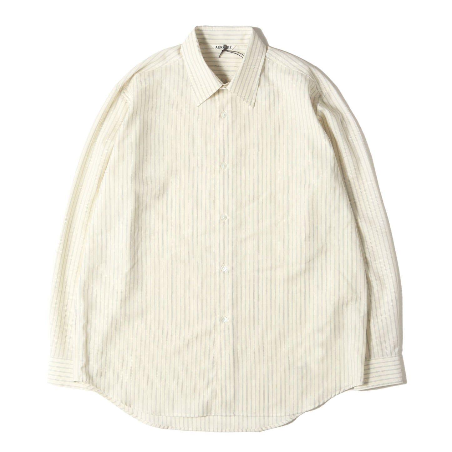 25SS ストライプ スーパーファインウール ドレス シャツ (SUPER FINE WOOL STRIPE SHIRT A25SS01WW)