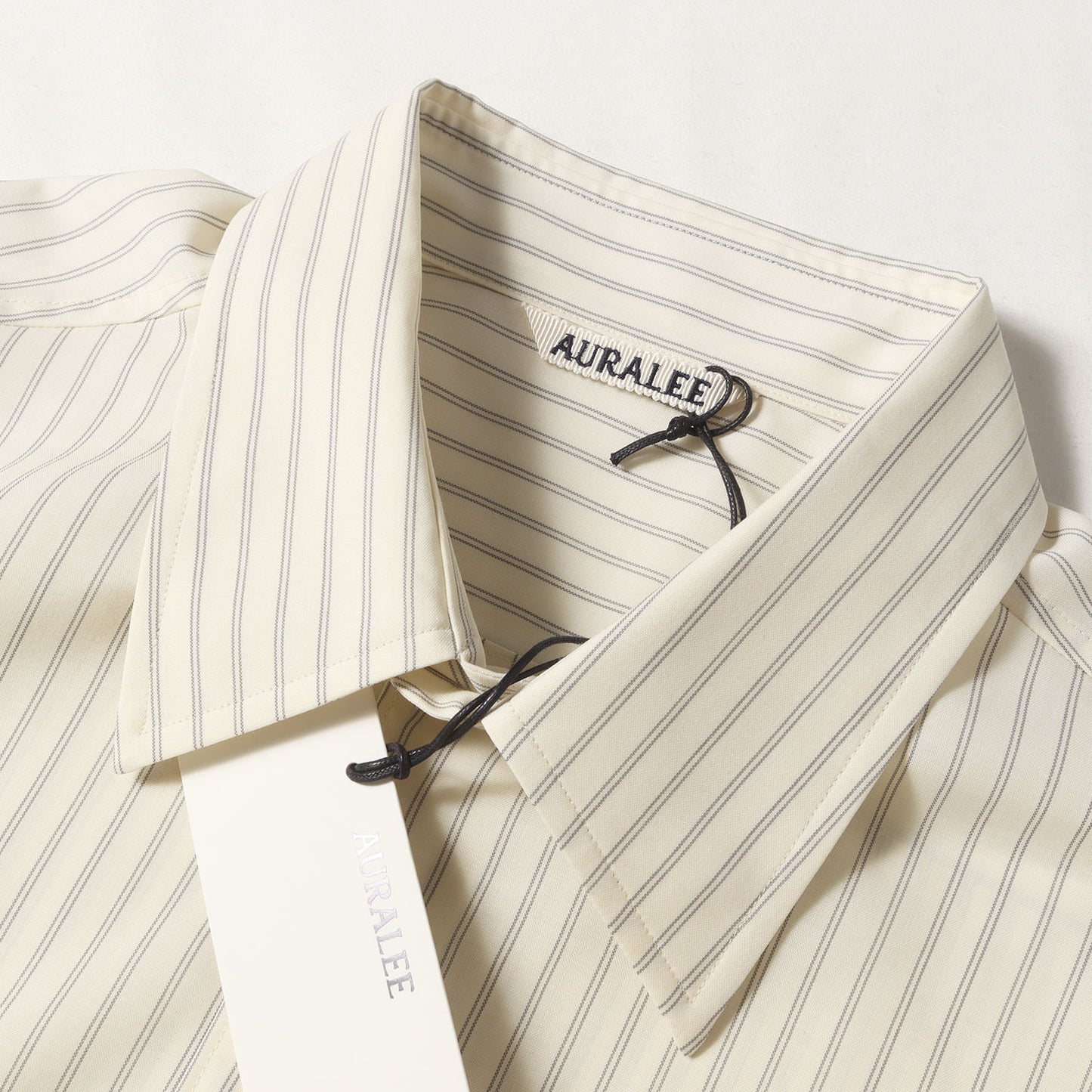 25SS ストライプ スーパーファインウール ドレス シャツ (SUPER FINE WOOL STRIPE SHIRT A25SS01WW)