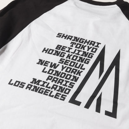 21AW ロゴ ラグラン ロングスリーブ Tシャツ (LONG SLEEVE T-SHIRT HOG G209X8D00001 899K2) / GENIUS
