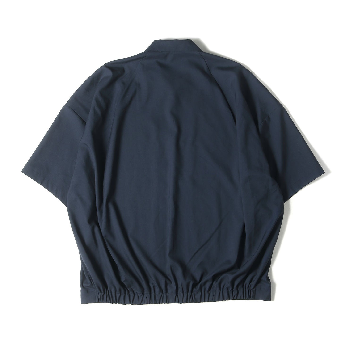 24SS ワイドシルエット サマーウール 半袖 シャツ (balloon shirt 425-VU-01)