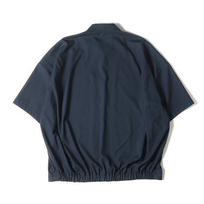 24SS ワイドシルエット サマーウール 半袖 シャツ (balloon shirt 425-VU-01)