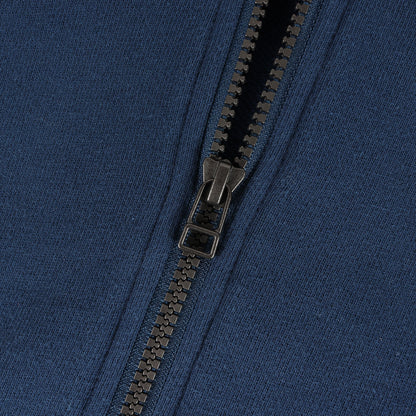 23SS ハイネック スウェット ダブルジップ パーカー (big hoody)