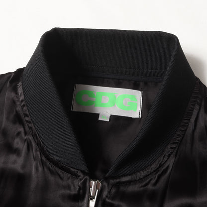 18GW SPECIAL バック ロゴ ジップアップ スタッフ ブルゾン ('84-'85 SATFF BLOUSON FLUORESCENT LOGO) / CDG