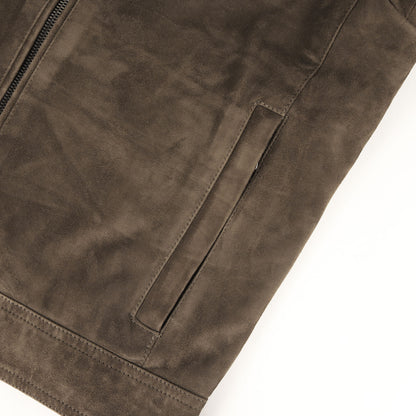 ゴート スウェード シングル ライダース (JURI GOAT SKIN SUEDE GIAPPONE-074)
