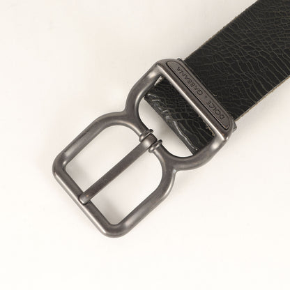 クラック加工 パンチング レザー ベルト (BC 3256)