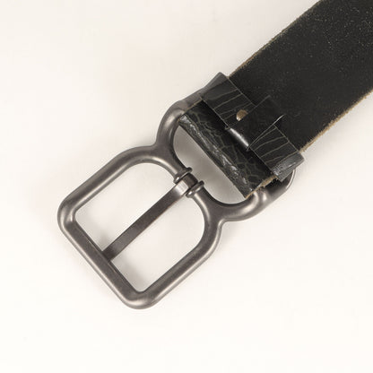 クラック加工 パンチング レザー ベルト (BC 3256)