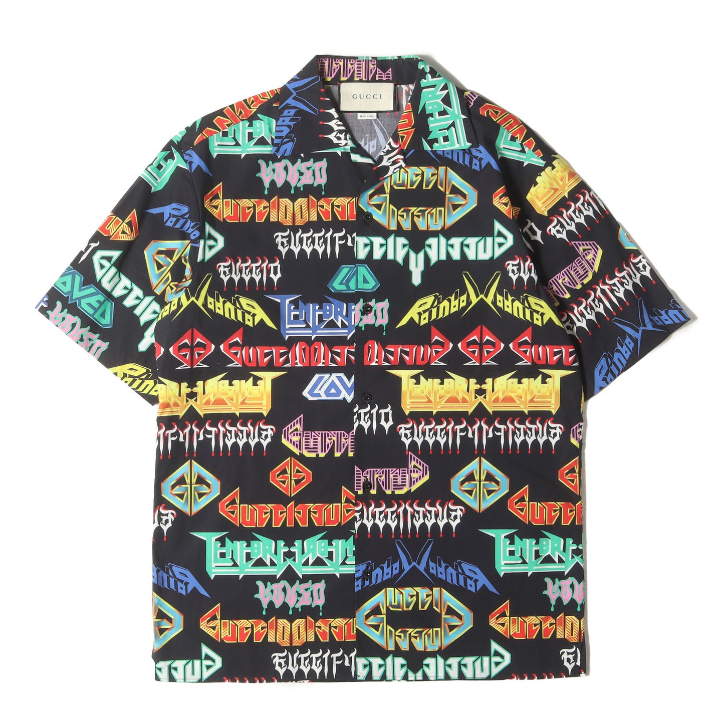 メタル メルチ ロゴ 半袖 シャツ (546192 ZAAU)