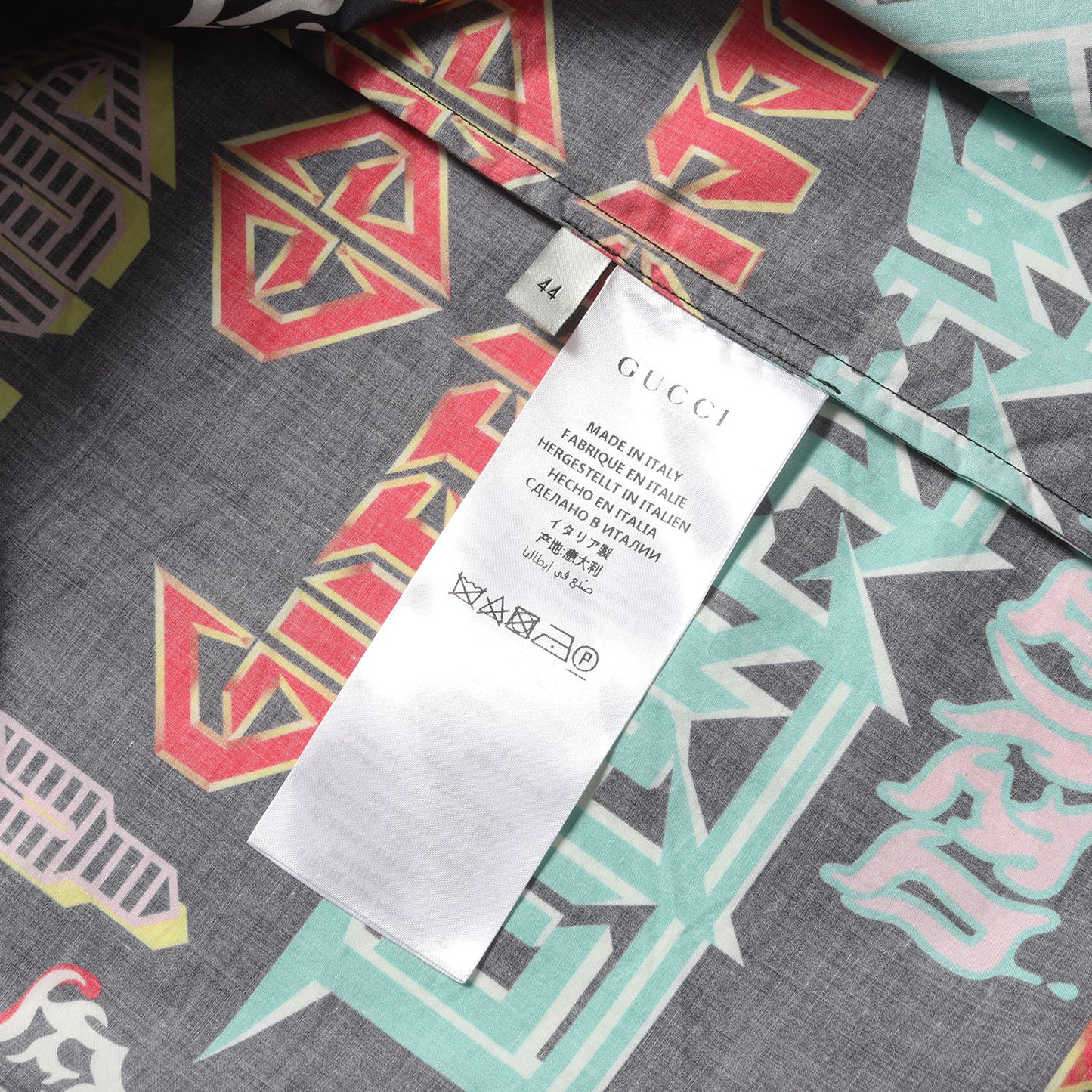 メタル メルチ ロゴ 半袖 シャツ (546192 ZAAU)