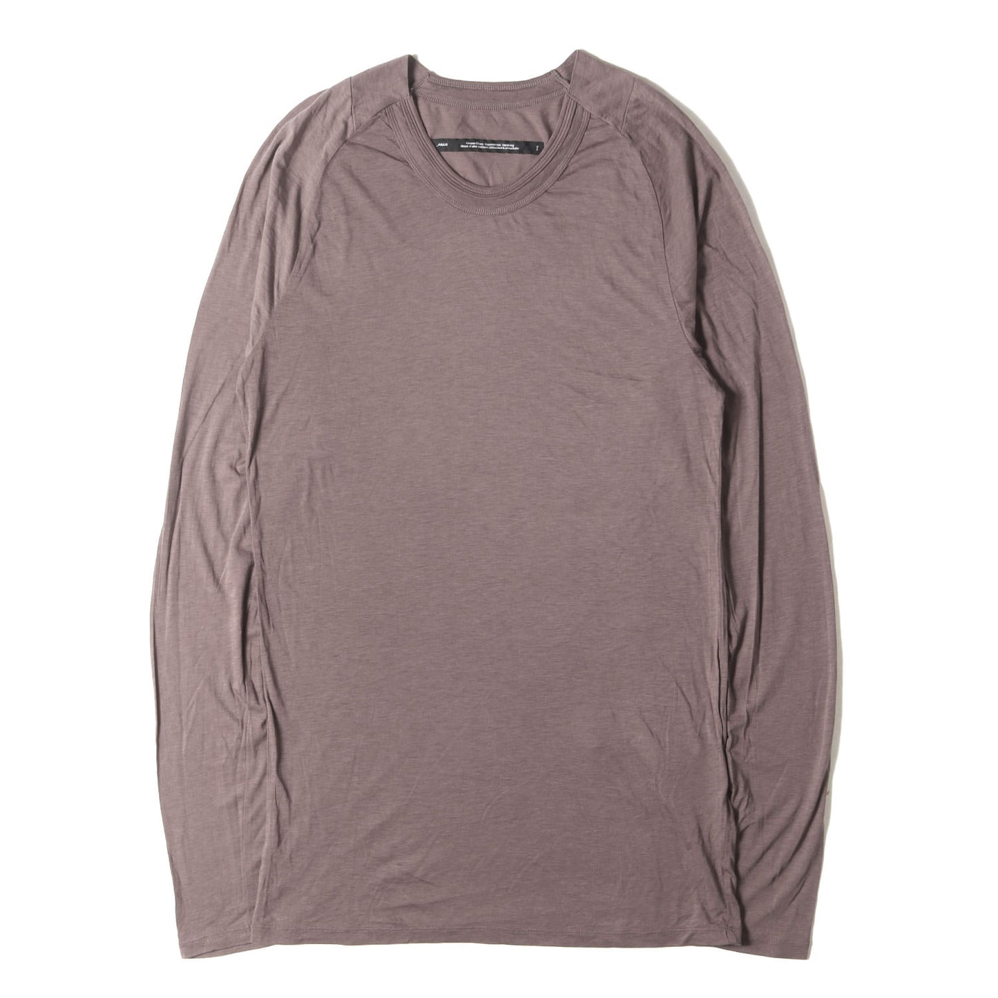 25AW キュプラ ジャージー ダブルバインダーネック カットソー (Seamd Neck Top 917CUM12)